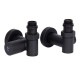 Комплект кранов под ТЭН Thermo Alliance Standart 1/2" черный